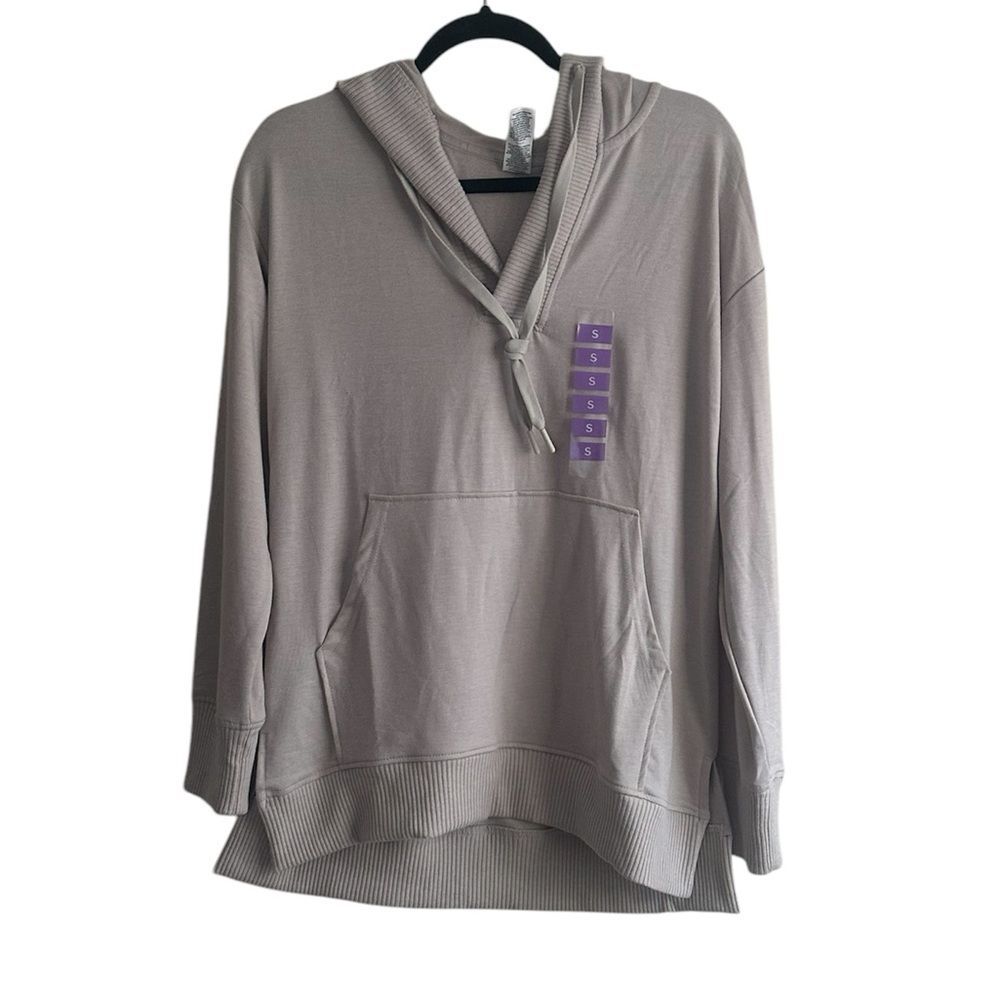 NWOT RBX Tan Hooded Sweater Size S